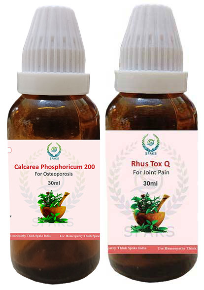Calcarea Phos. 200 , Rhus Tox Q For Osteoporosis