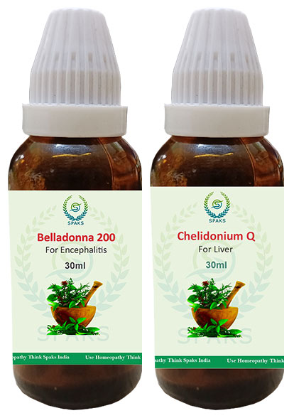 Belladonna 200 , Chelidonium Q For Encephalitis