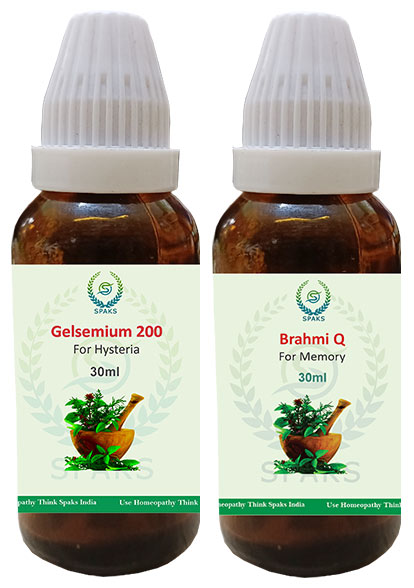 Gelsemium 200 , Brahmi Q For Hysteria