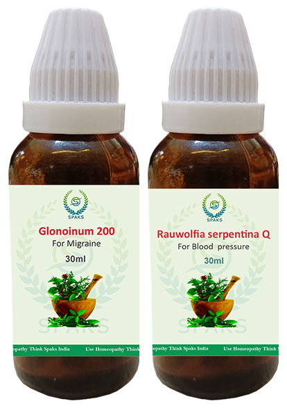 Glonoinum 200 , Rauwolfia Serp.Q For Migraine