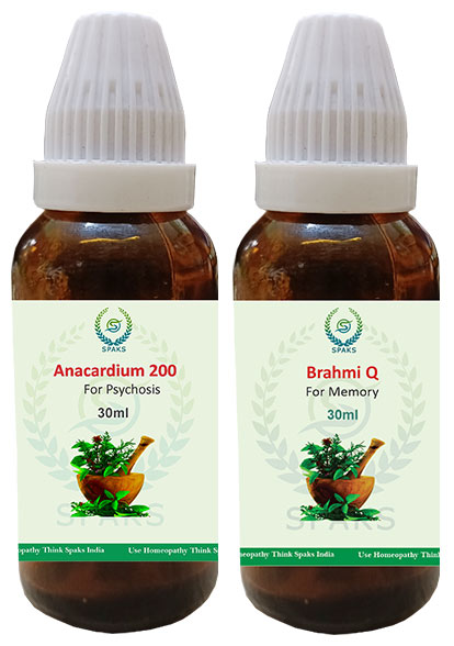 Anacardium 200, Brahmi Q For Psychosis