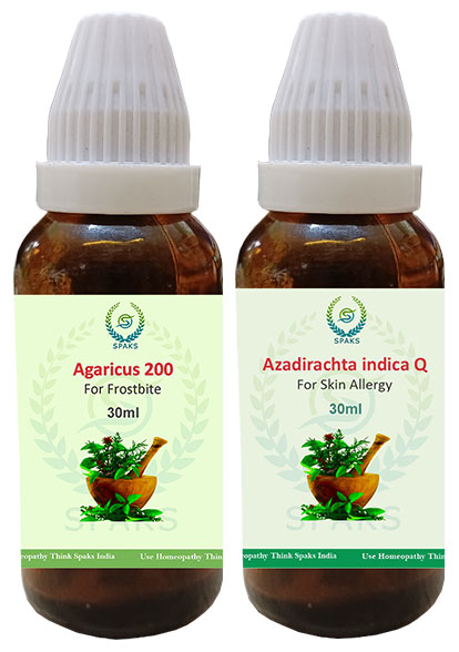 Agaricus 200, Azadirachita ind. Q For Frostbite