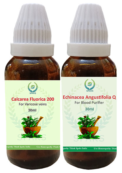Calcarea Flu.200,  Echinacea Ang.Q For Varicose Veins