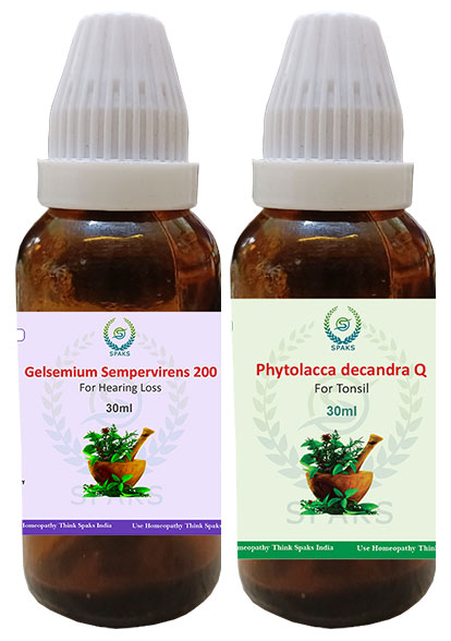 Gelsemium Sem.200,Phytolacca Dec.Q For Hearing Loss