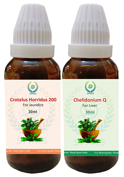 Crotalus Hor.200, Chelidonium Q For Jaundice