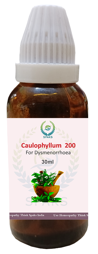 Caulophyllum 200 For Dysmenorrhoea
