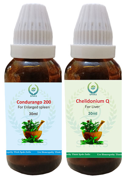 Condurango 200,  Chelidonium Q For Enlarged Spleen