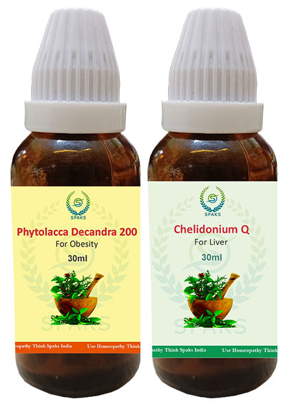 Phytolacca 200, Chelidonium Q For Obesity
