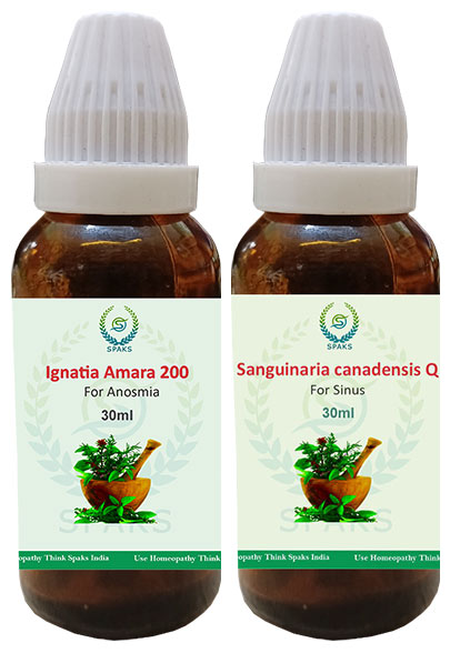 Ignatia Amara 200, Sangulnaria Can Q For Anosmia