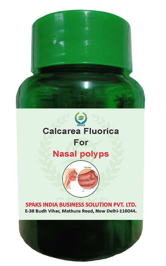 Calcarea Flu. 200, Sangulnaria Can Q For Nasal polyps