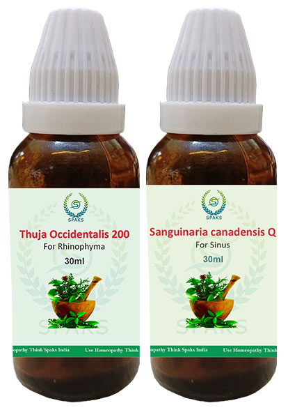 Thuja Occ. 200, Sangulnaria Can Q For Rhinophyma