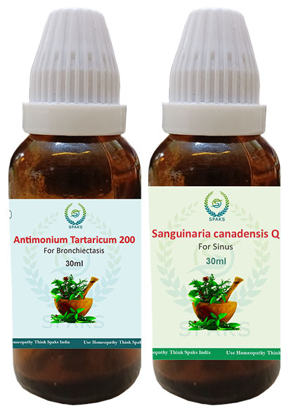Antim Tart. 200, Sangulnaria Can Q For Bronchiectasis