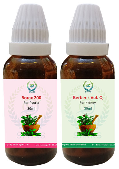 Borax 200 ,  Berberis vul. Q For Pyuria